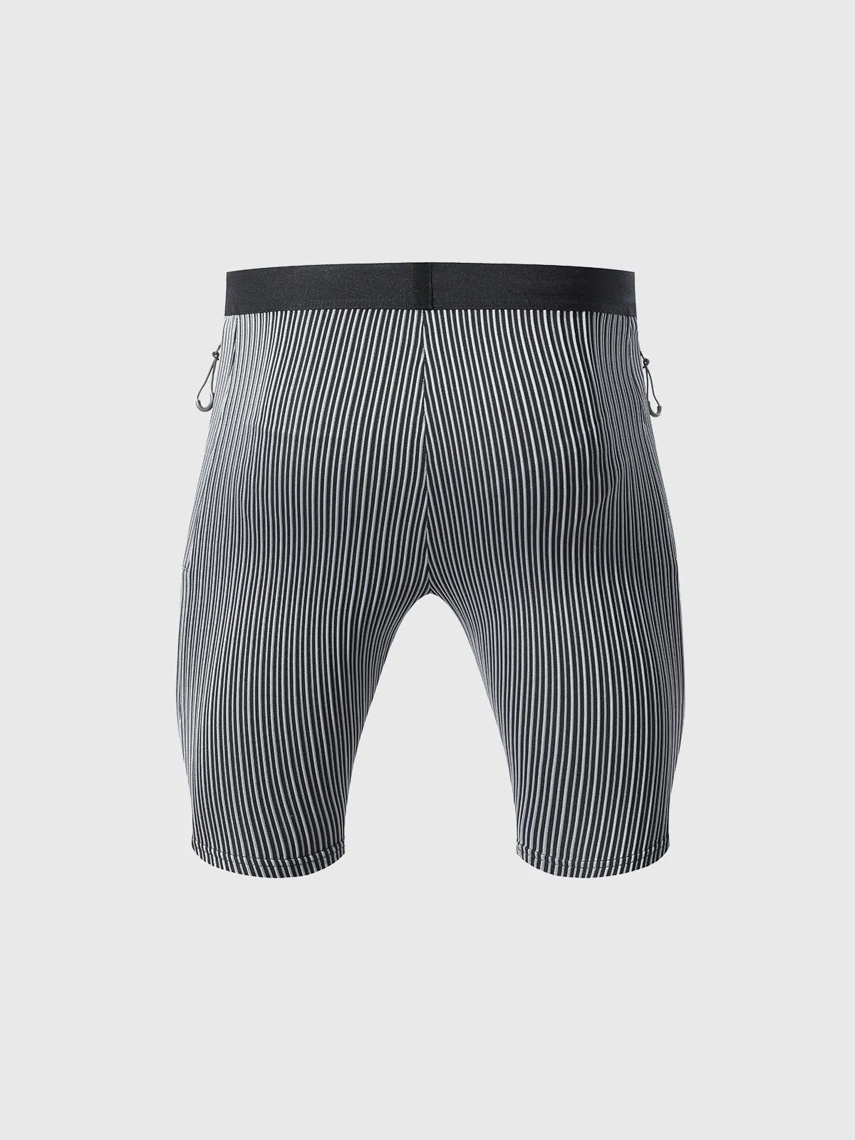 8" Pro Compression Lined Running Short with Zip Pockets