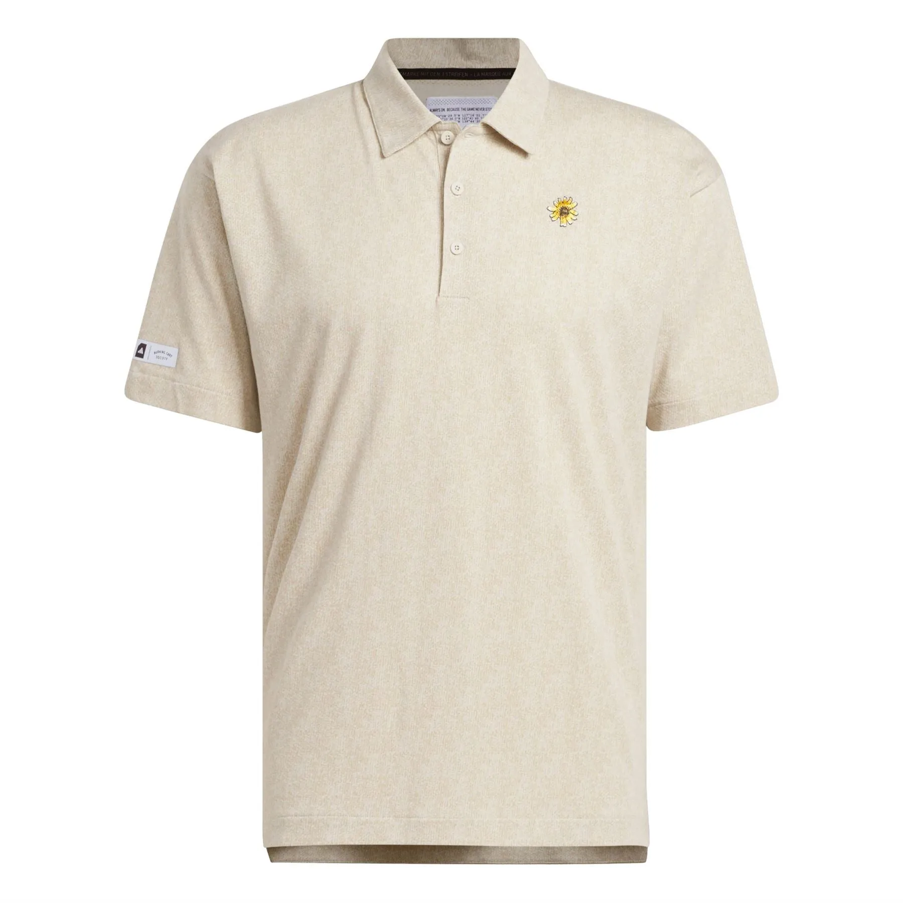 Adicross Burning Cart Society Polo Clear Brown - SS23