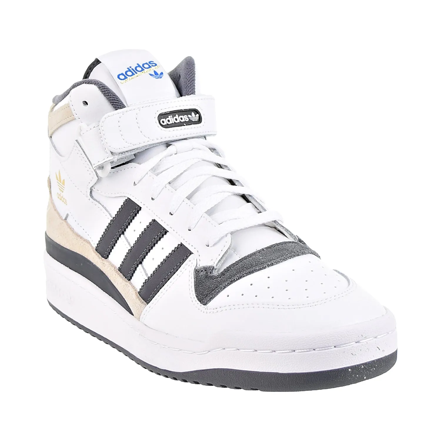 Adidas Forum Mid Men's Shoes White-Grey