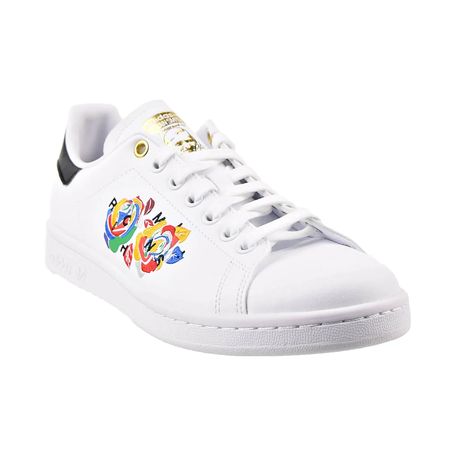 Adidas Rich Mnisi Stan Smith Women's Shoes Cloud White-Gold Metallic