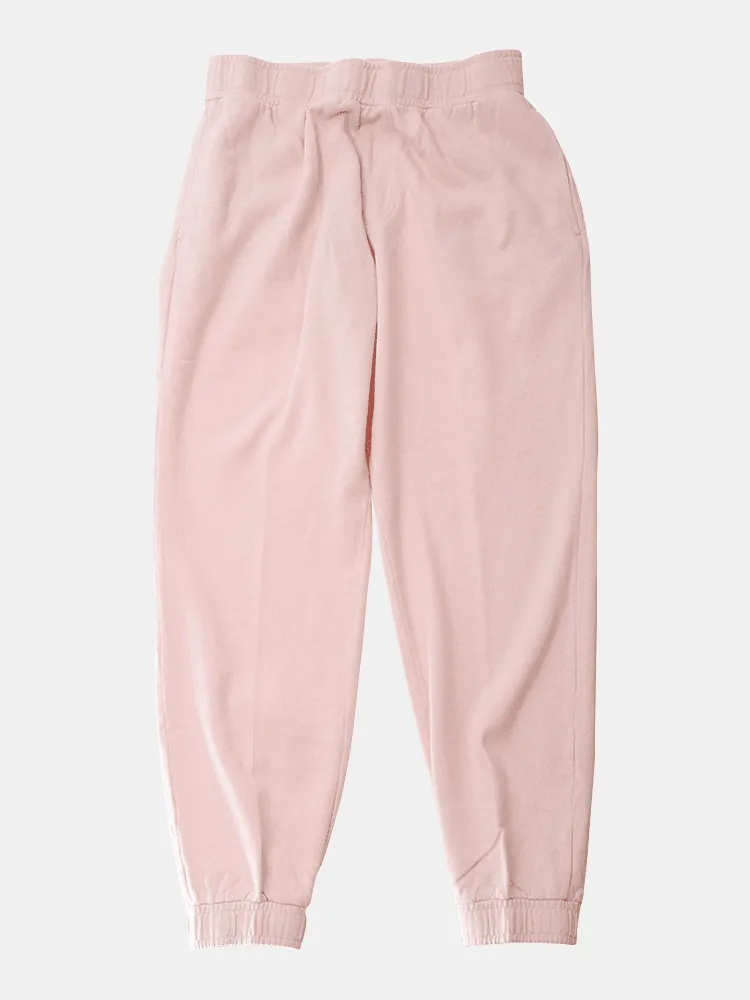 Afends Hemp Sweat Pant - Ash Pink