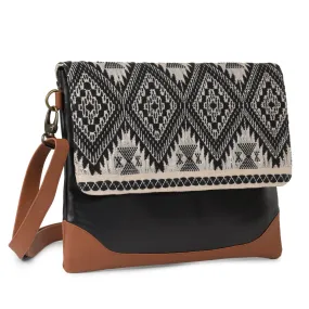 Aztec black laptop sleeve bag