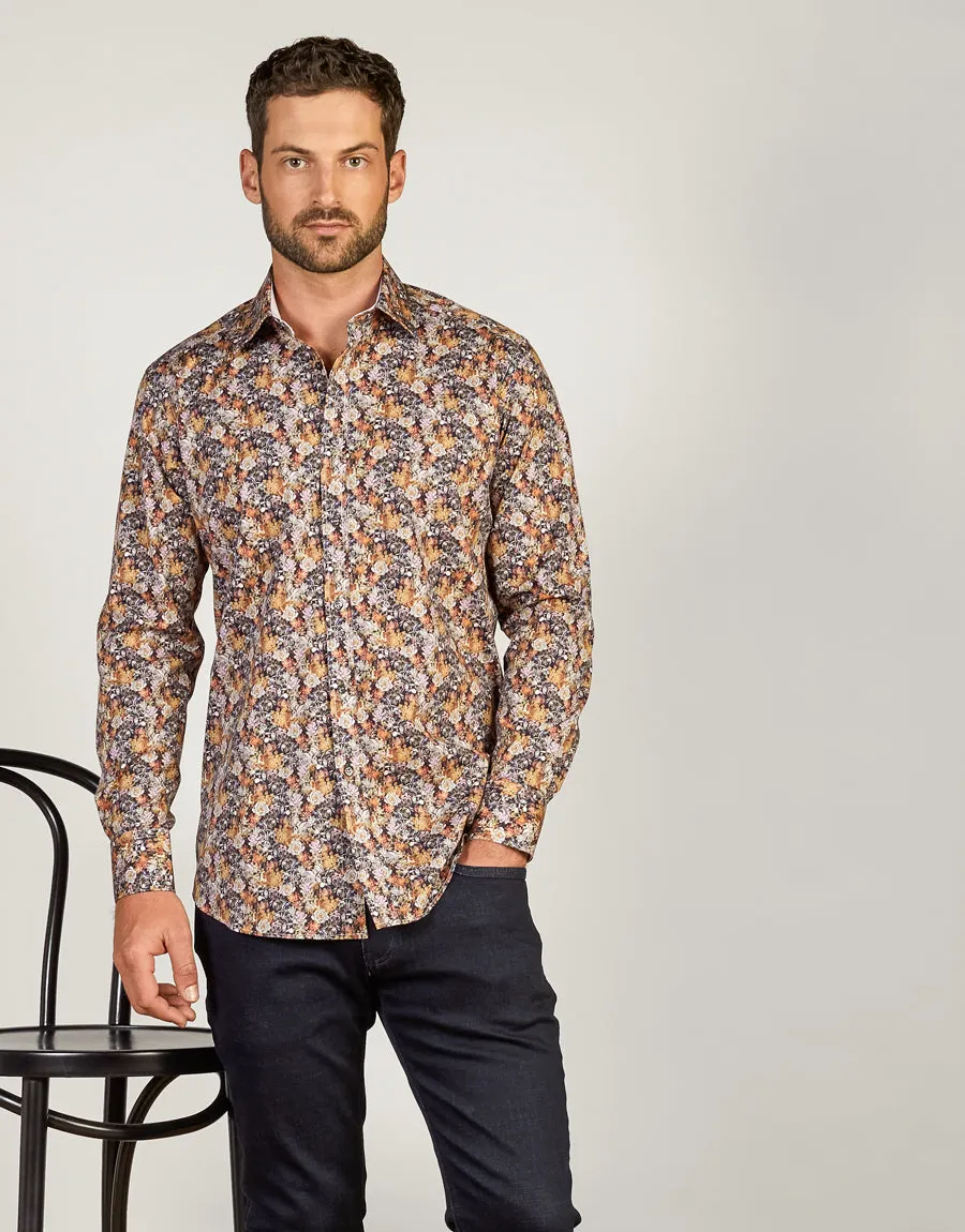 Barbican Brick Floral Print Shirt