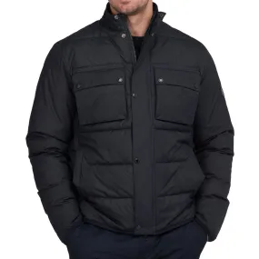 Barbour International Transmission Throttle Baffle Quilted Jacket - Black