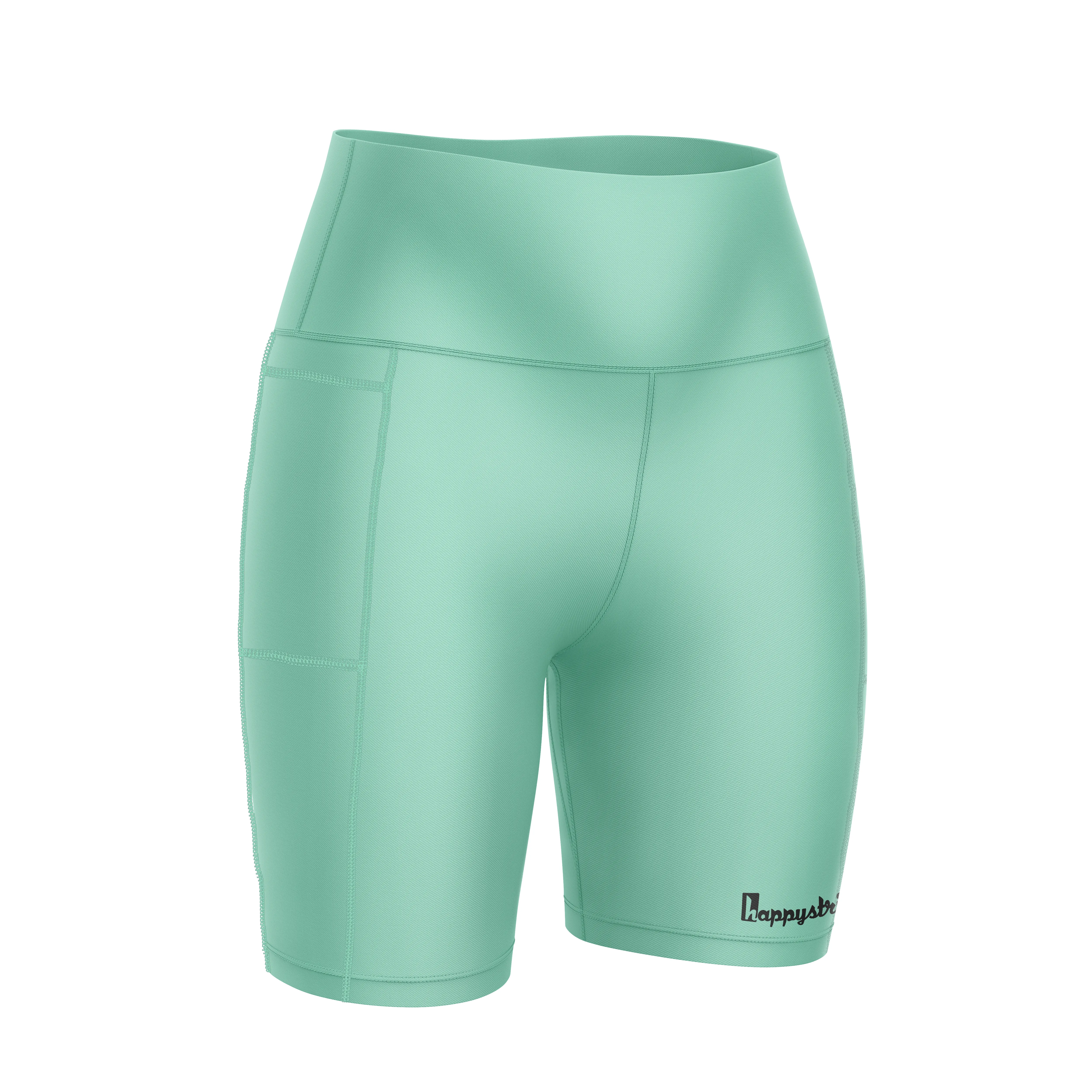 ''Basic b*tch'' minty fitted shorts