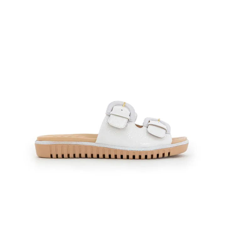 Basic Flat Buckle Belt Sandal BRM 017