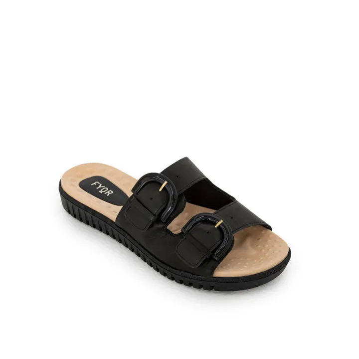 Basic Flat Buckle Belt Sandal BRM 017