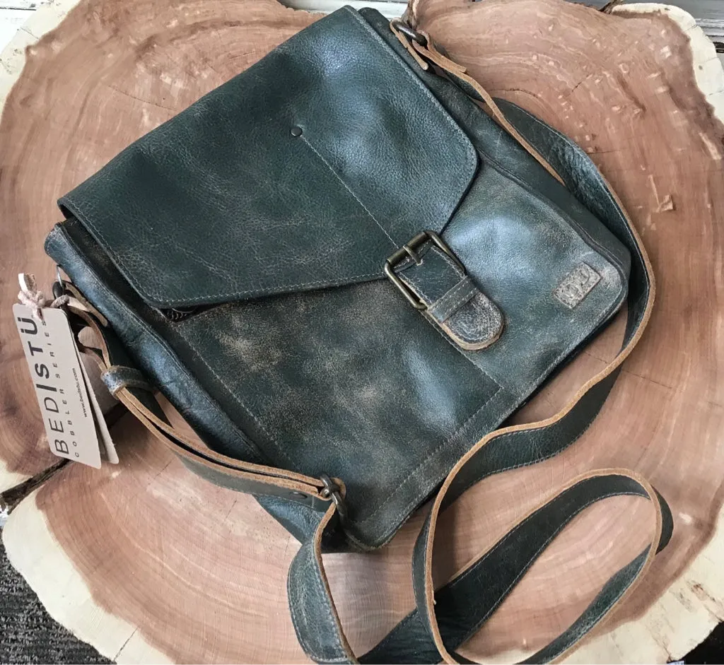 Bed|Stu Dark Teal Lux Venice Beach Crossbody Purse