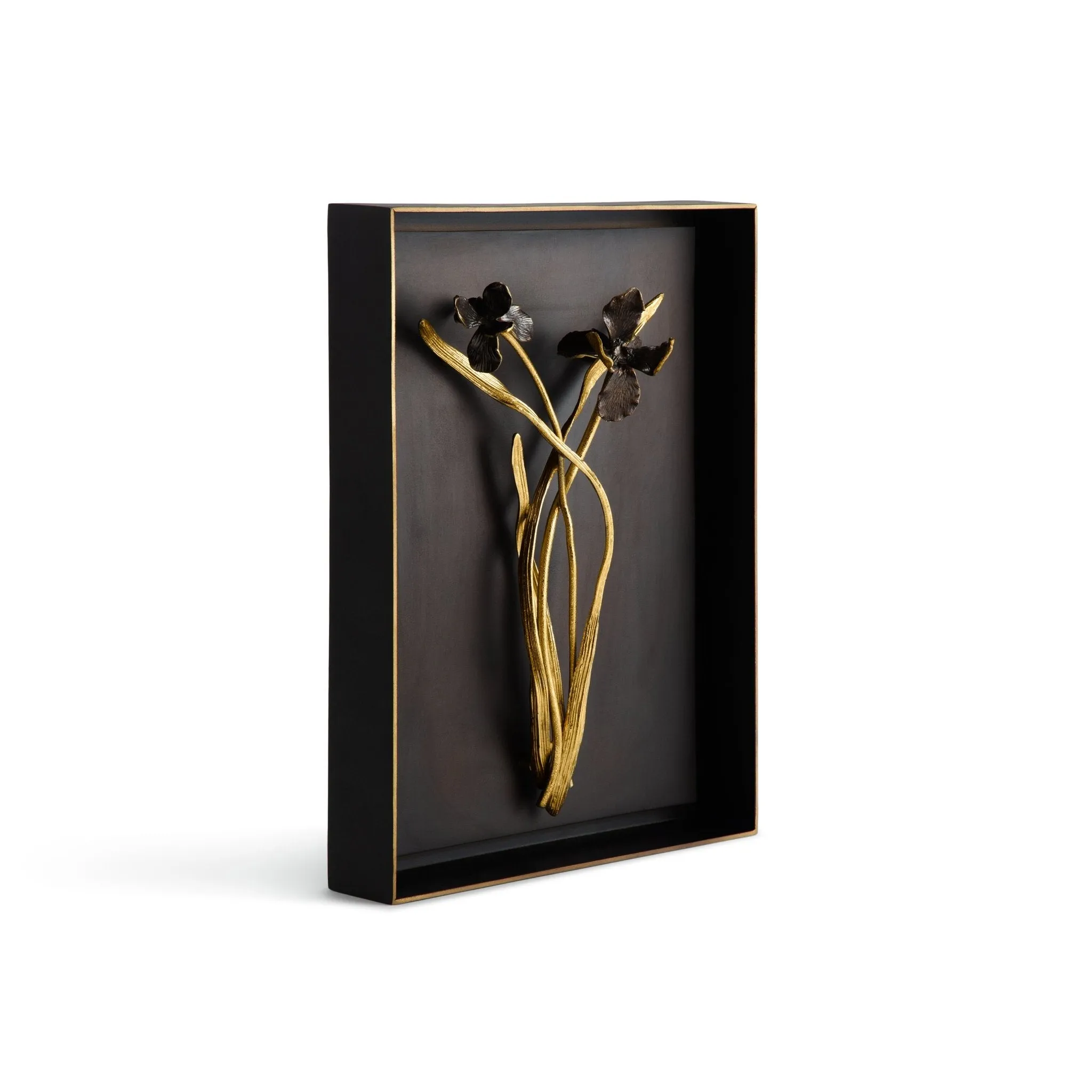 Black Iris Shadow Box