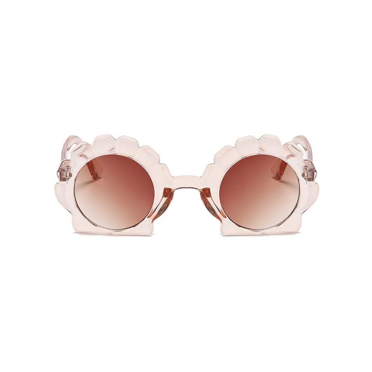 Blush Translucent Shelley Baby Sunglasses