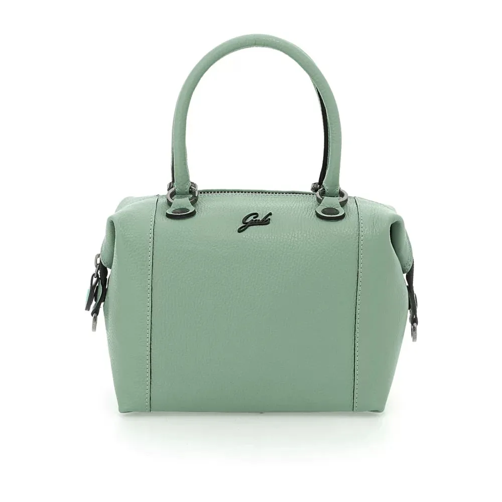 Borsa Donna a Mano con Tracolla GABS G3 PLUS in Pelle Martellata Tea Verde Medium