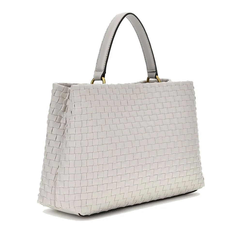 Borsa Donna a Mano GUESS linea Lisbet colore Stone