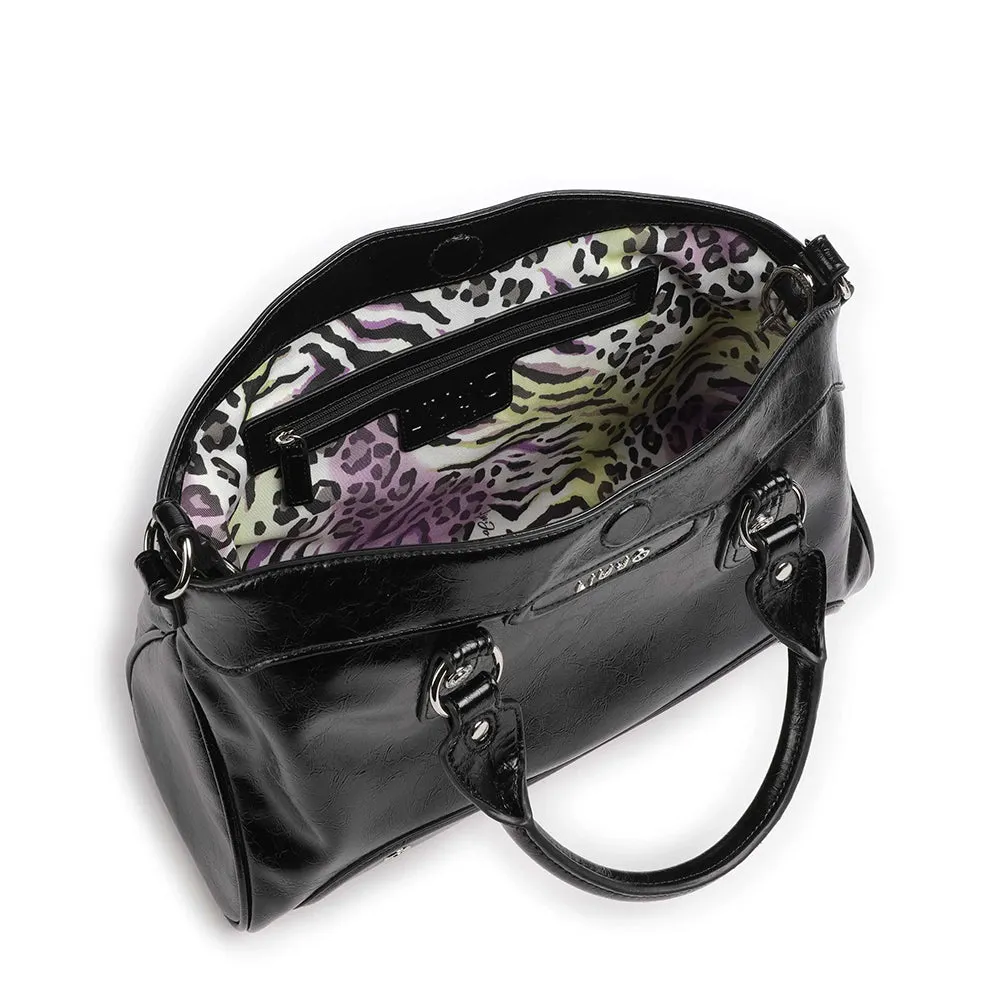 Borsa Donna a Mano Lucida LIU JO Silk Nero