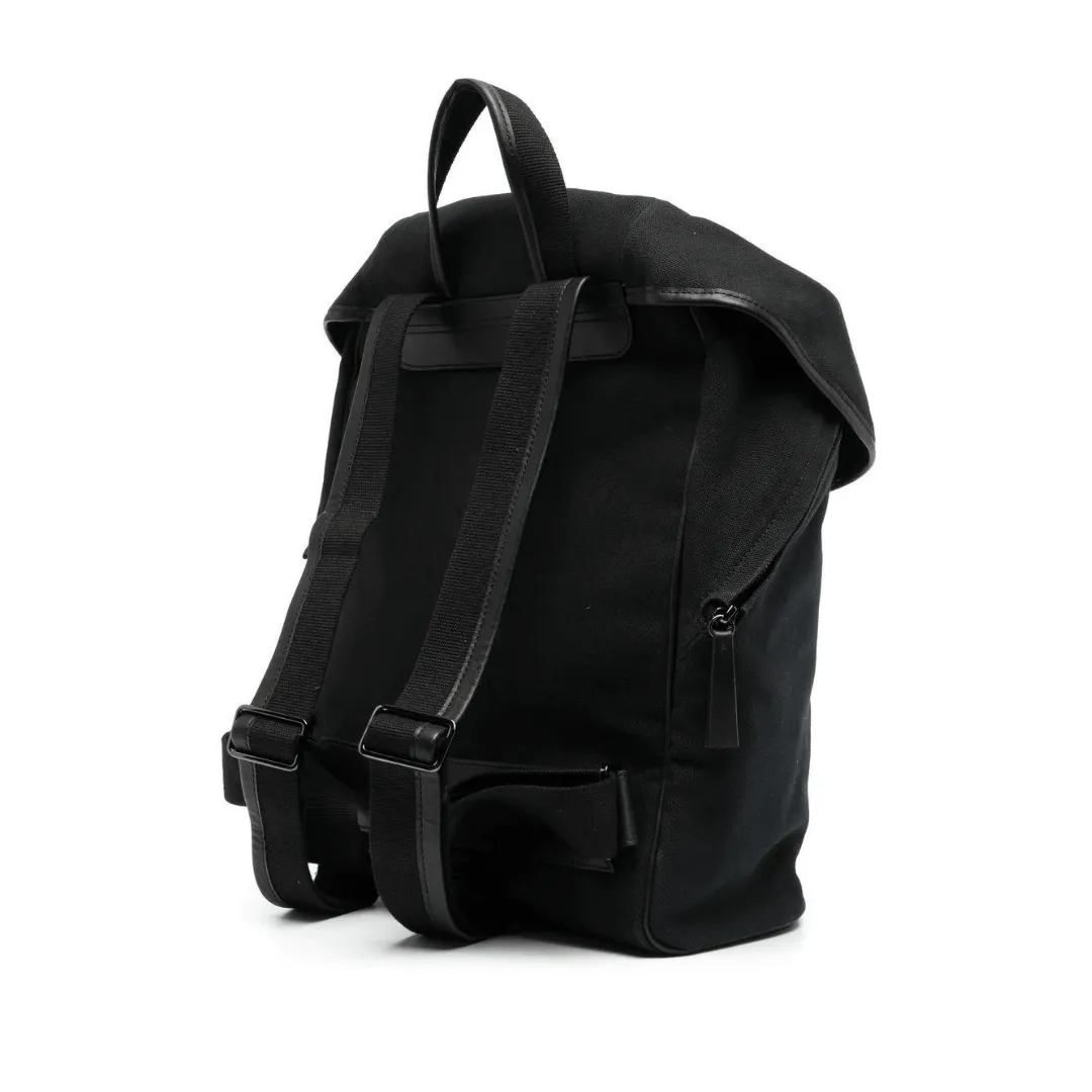 Canvas Lion Backpack - Black