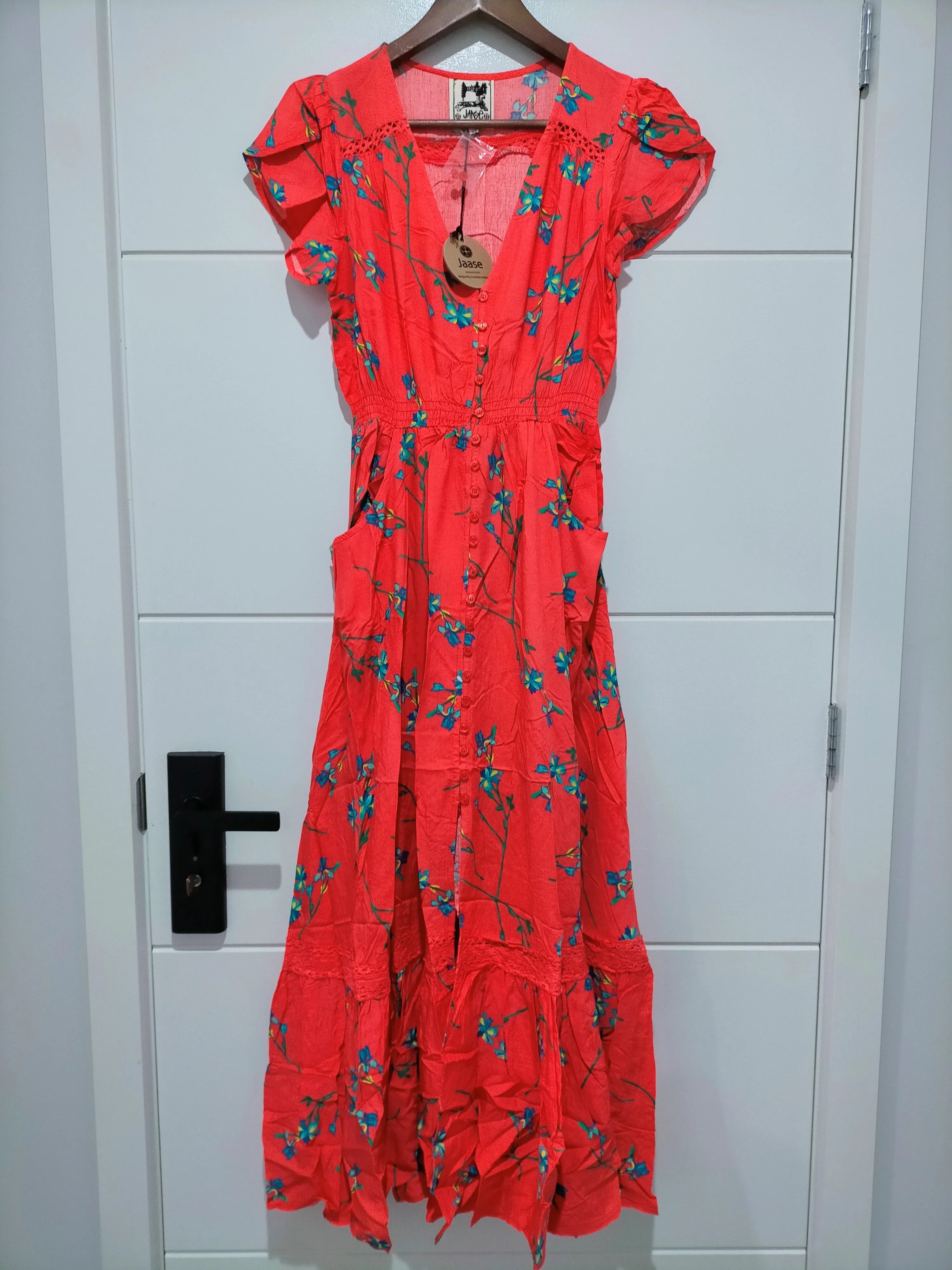 Carmen Maxi Dress Babylon Flower print