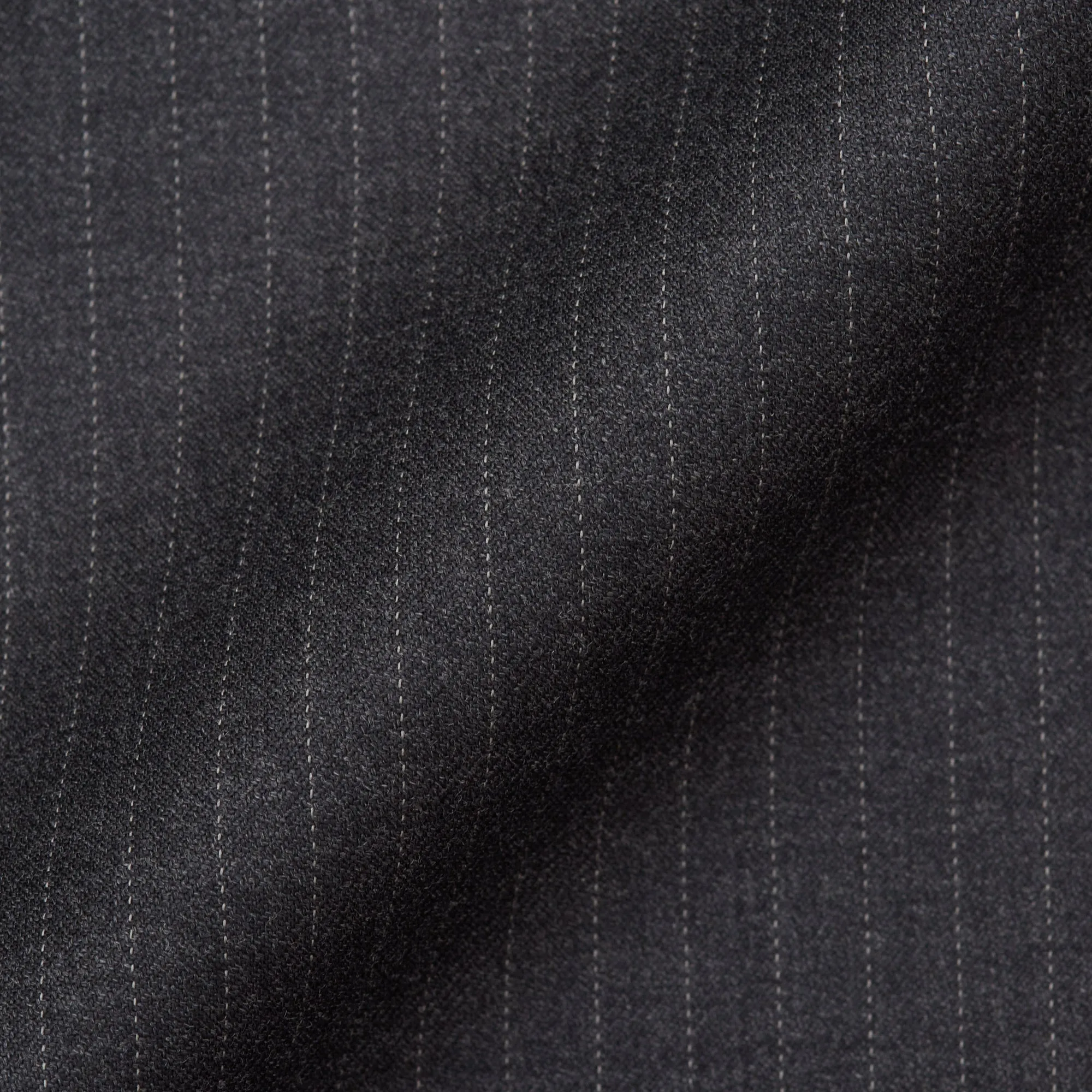 CESARE ATTOLINI Napoli Handmade Gray Striped Wool Super 150's Suit 50 NEW US 40