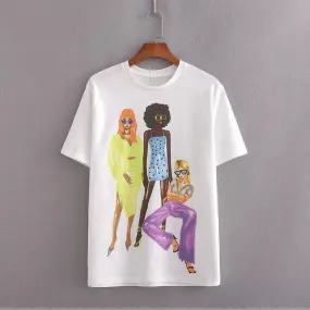 Character Print T-shirt