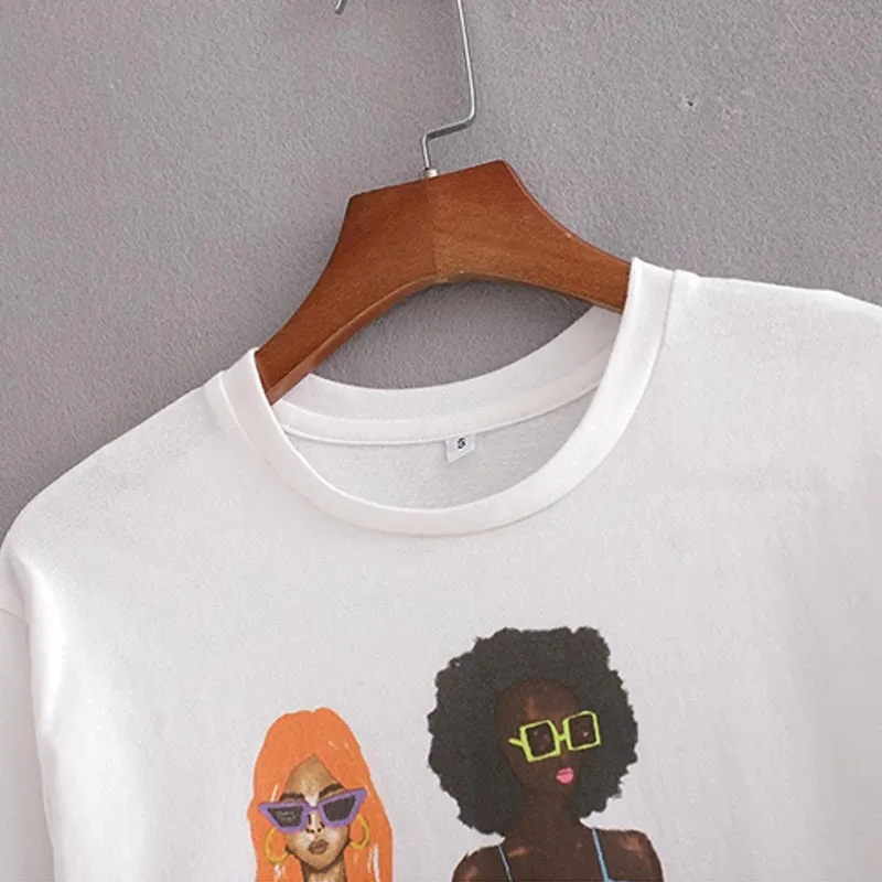 Character Print T-shirt