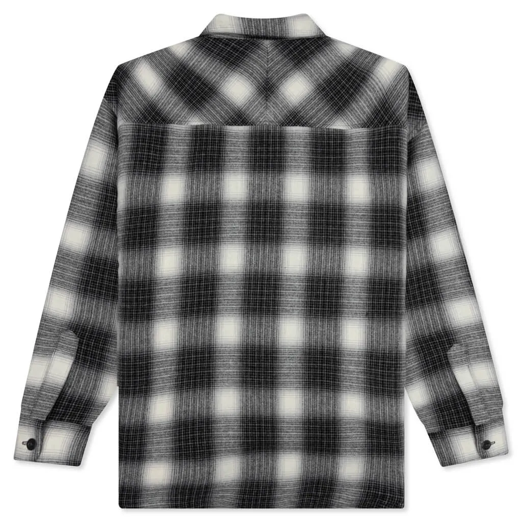 Check Boa SH WO L/S Shirt - Black