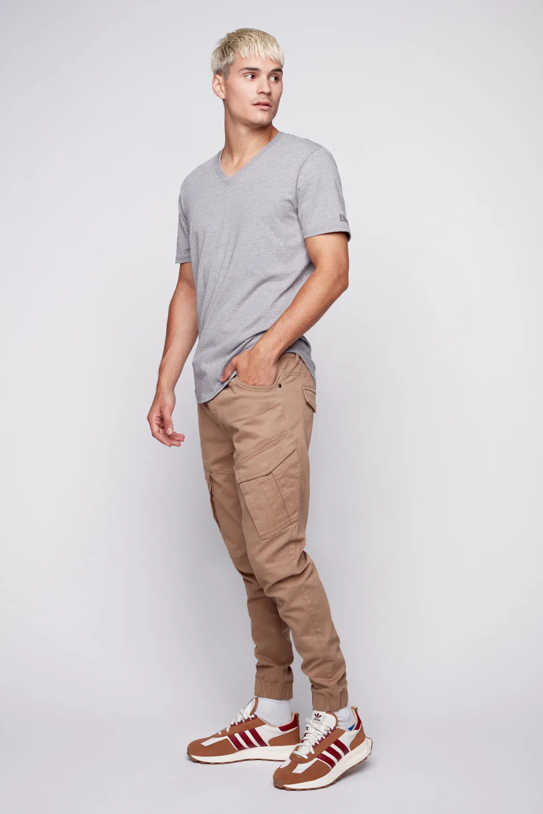 COHEN - 5 Pocket Cargo Jogger - Beige