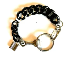 DALE BIT BRACELET Black - AtelierCG