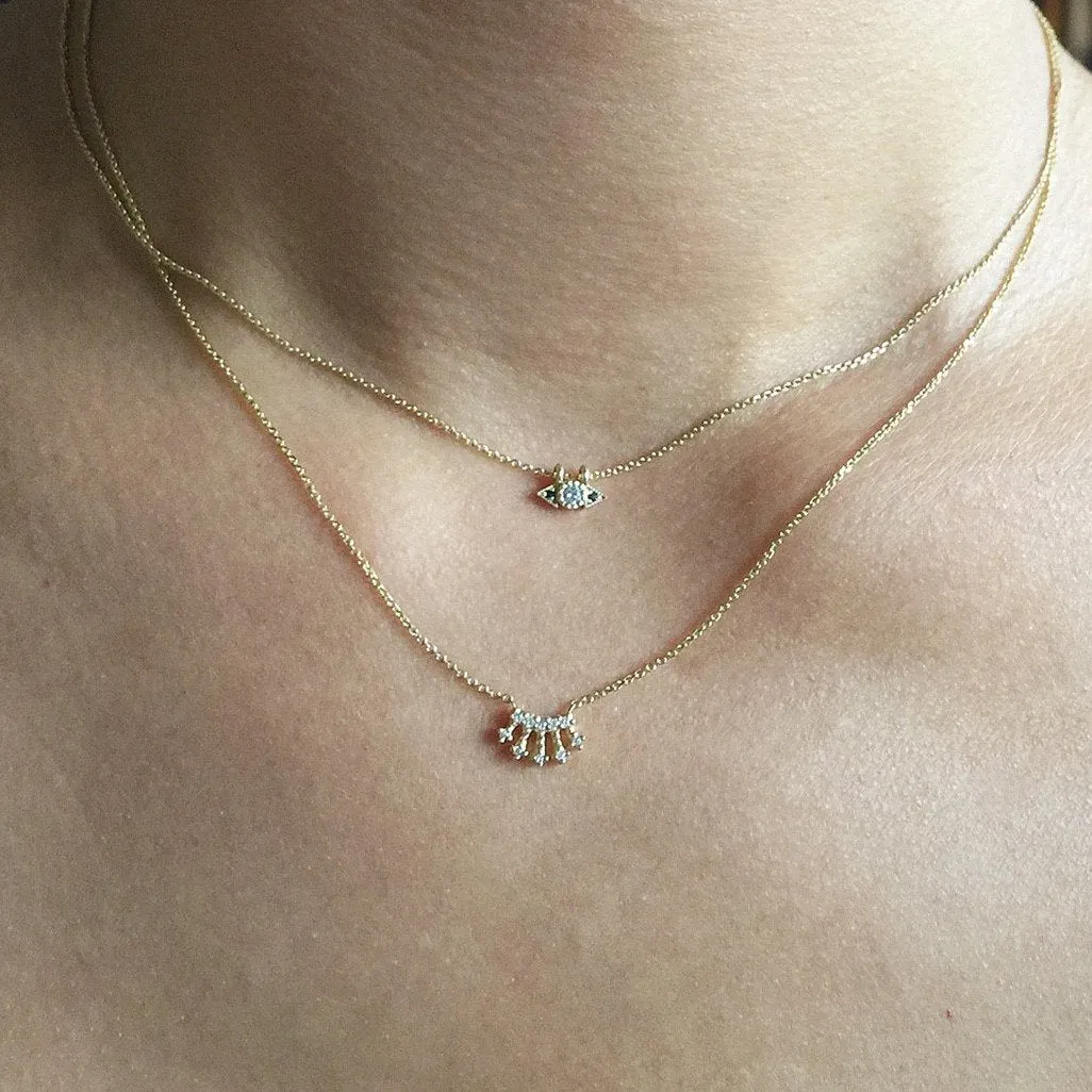 Diamond Spear Necklace