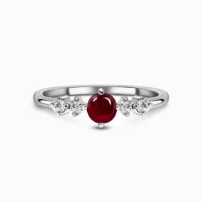 Garnet Ring - Loveliness