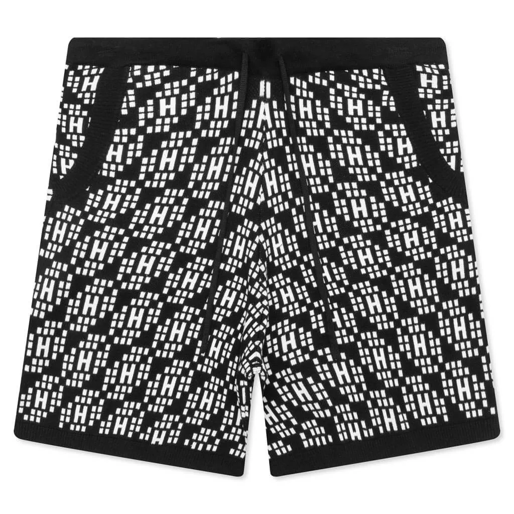 H Knit Short - Black