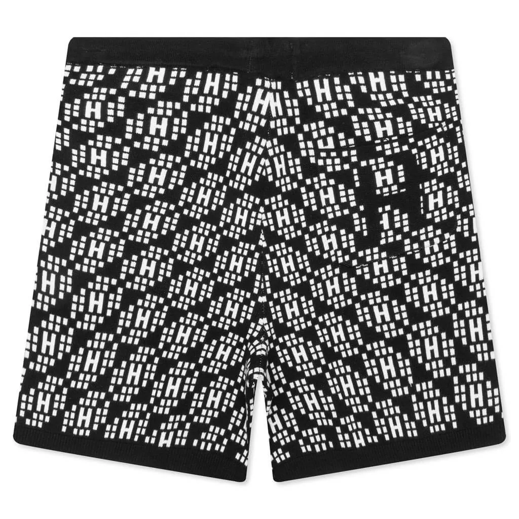 H Knit Short - Black