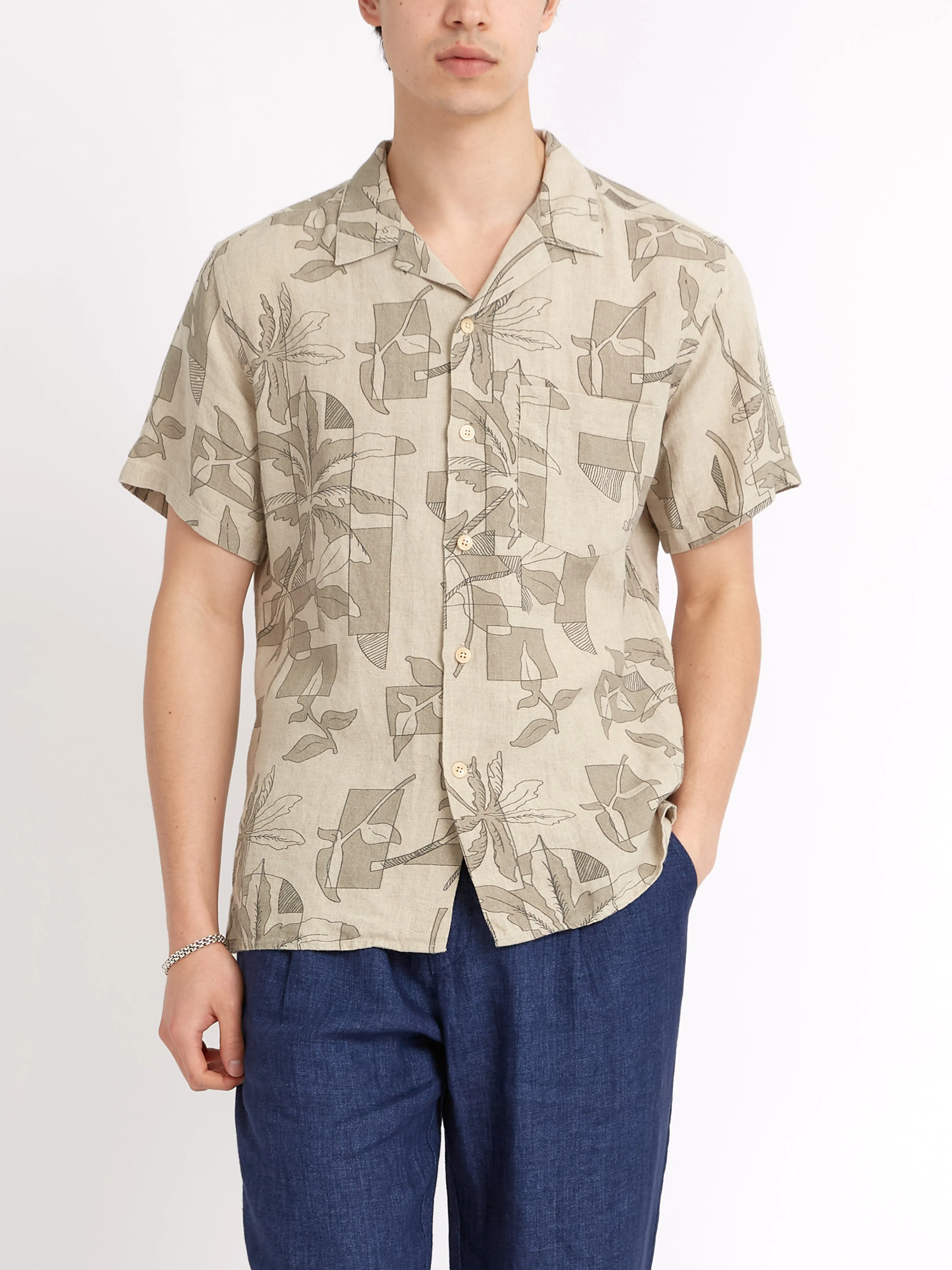 Havana Short Sleeve Shirt Westgate Beige