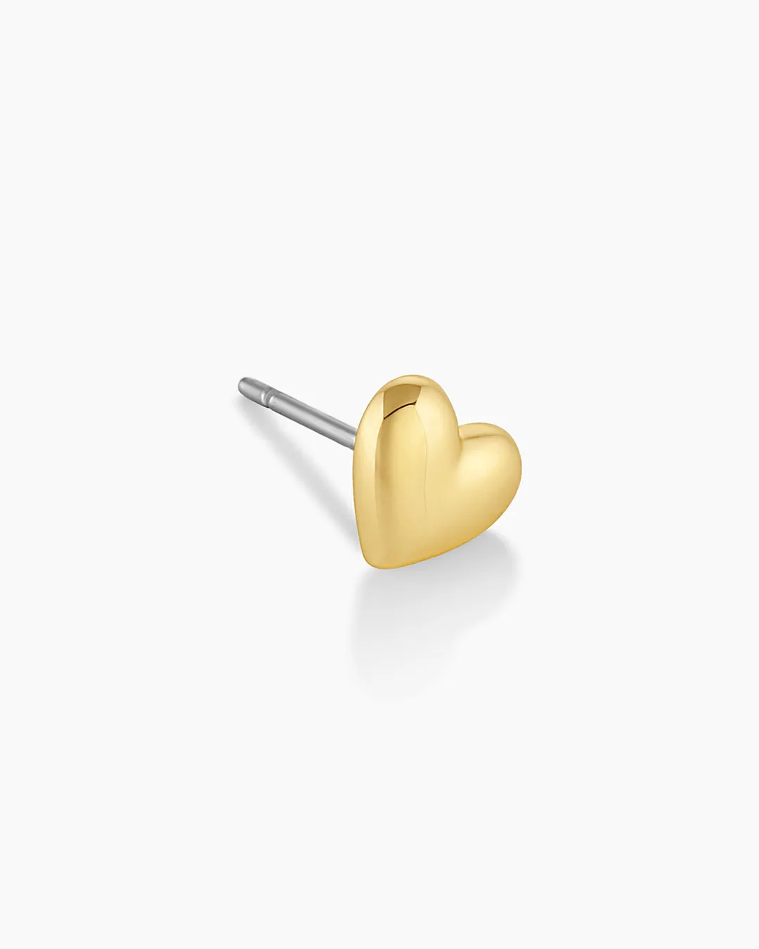 Heart Charm Stud