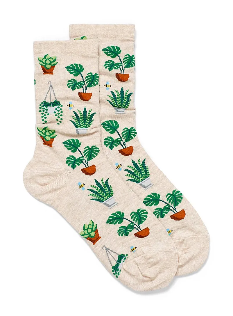 Hot Sox Women -  Flower Box Socks