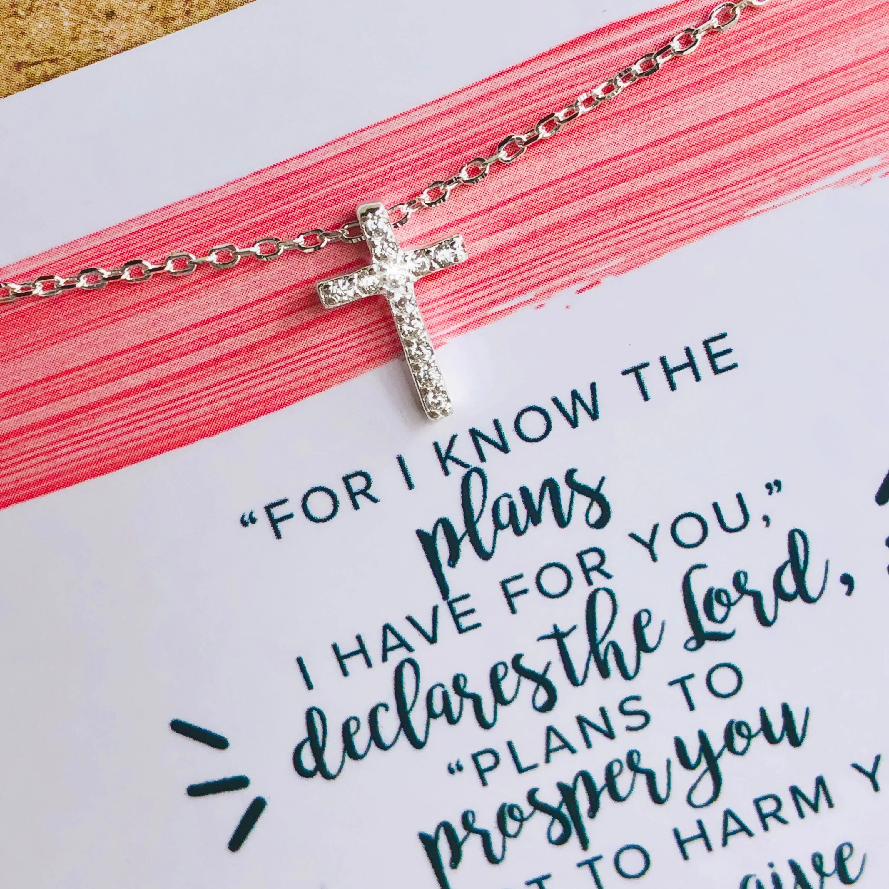 jeremiah 29:11 necklace