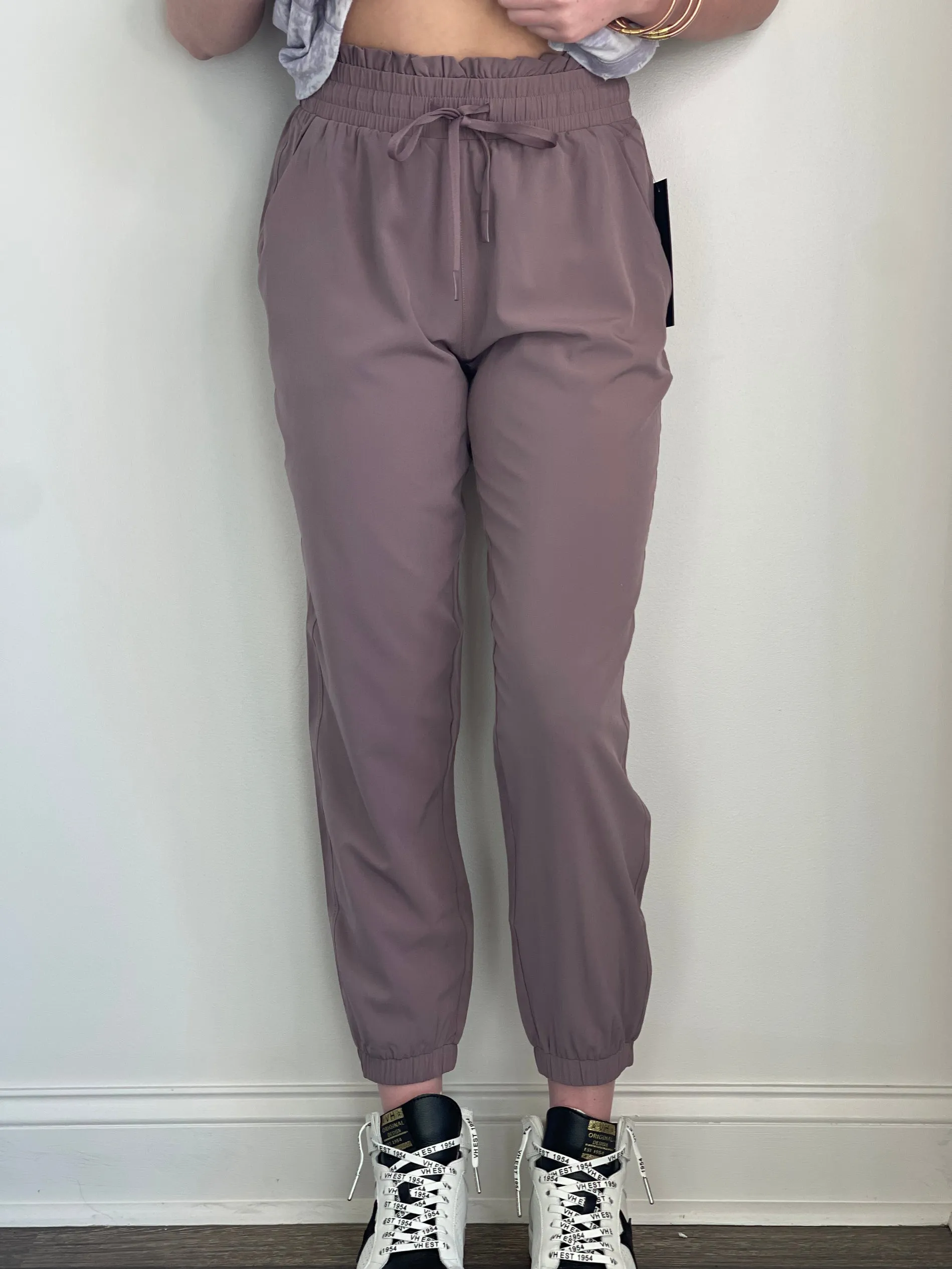 Kalina Cuffed High Waisted Joggers