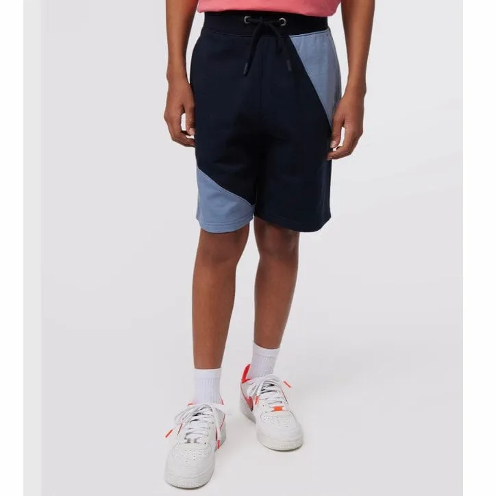 KIds Psycho Bunny Kenny Sweatshort (Navy) B0R933Y1FT