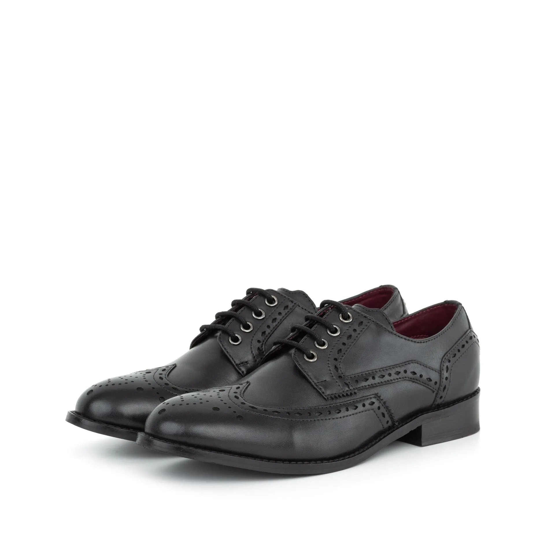 Ladies Hana 2.0 Black Brogue