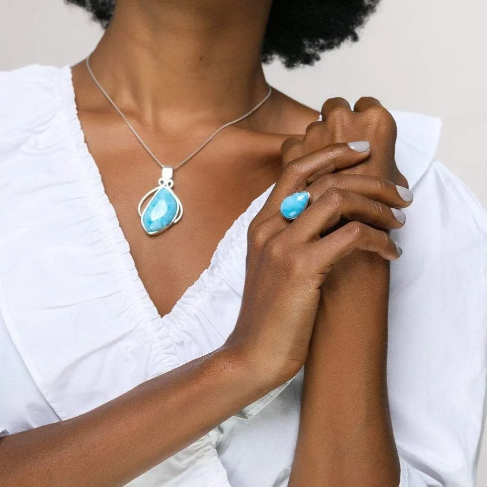 Larimar Pendant Bria