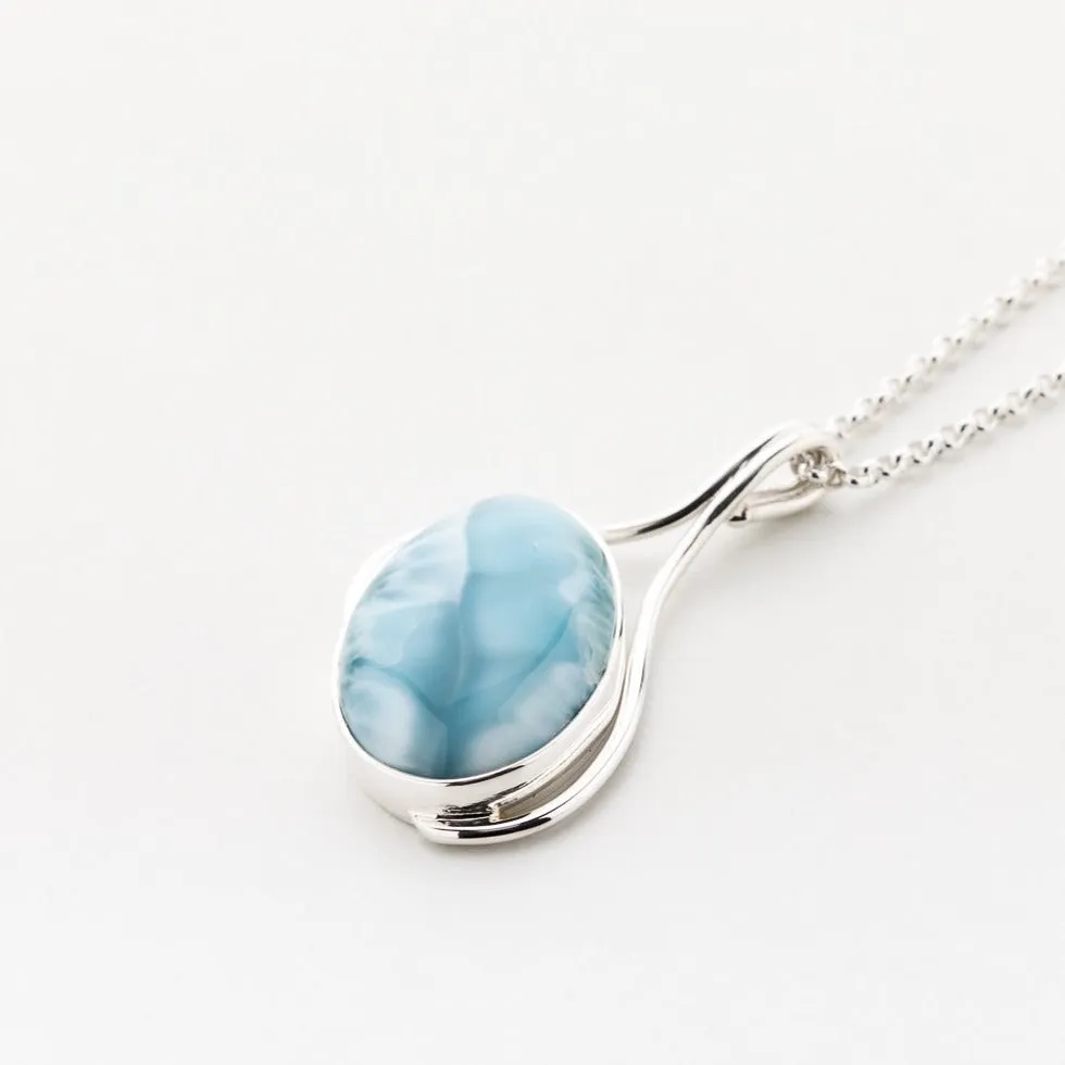 Larimar Pendant Omura