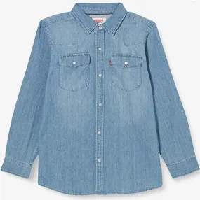 Levi's Kids Barstow Western children's shirt 8E6866 M28 vintage stone