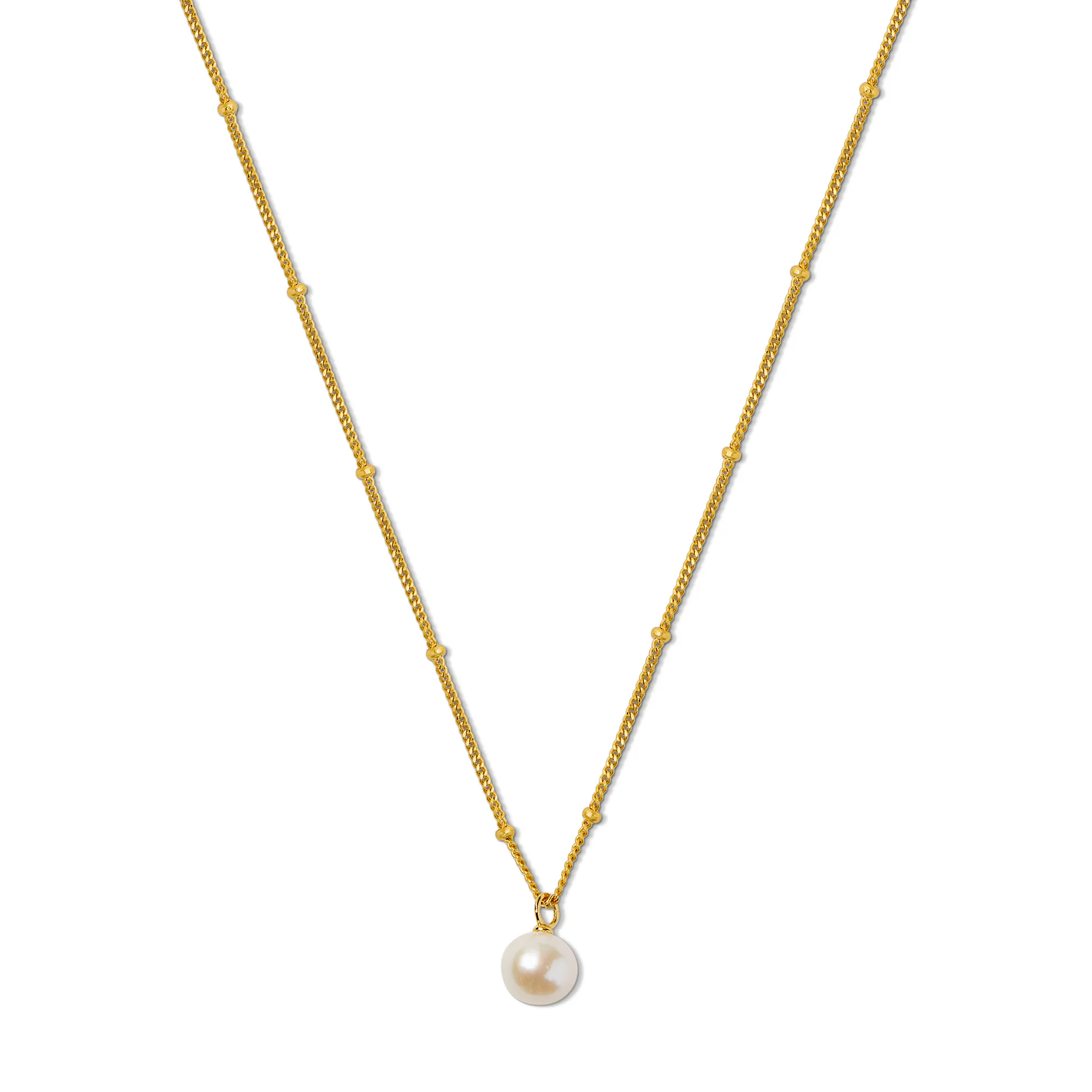 LUXE Pearl Satellite Necklace