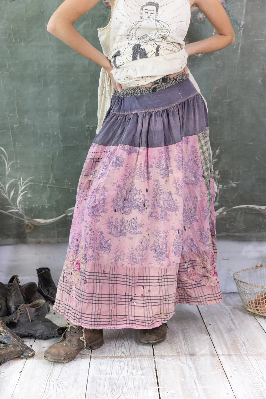 Magnolia Pearl Patchwork Friendship Skirt