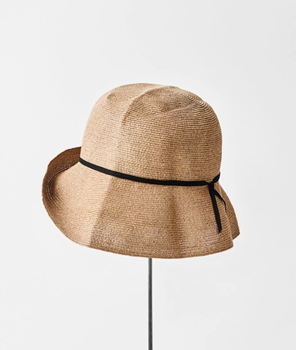 MATURE HA - Paper Braid Light Hat Wide Brim