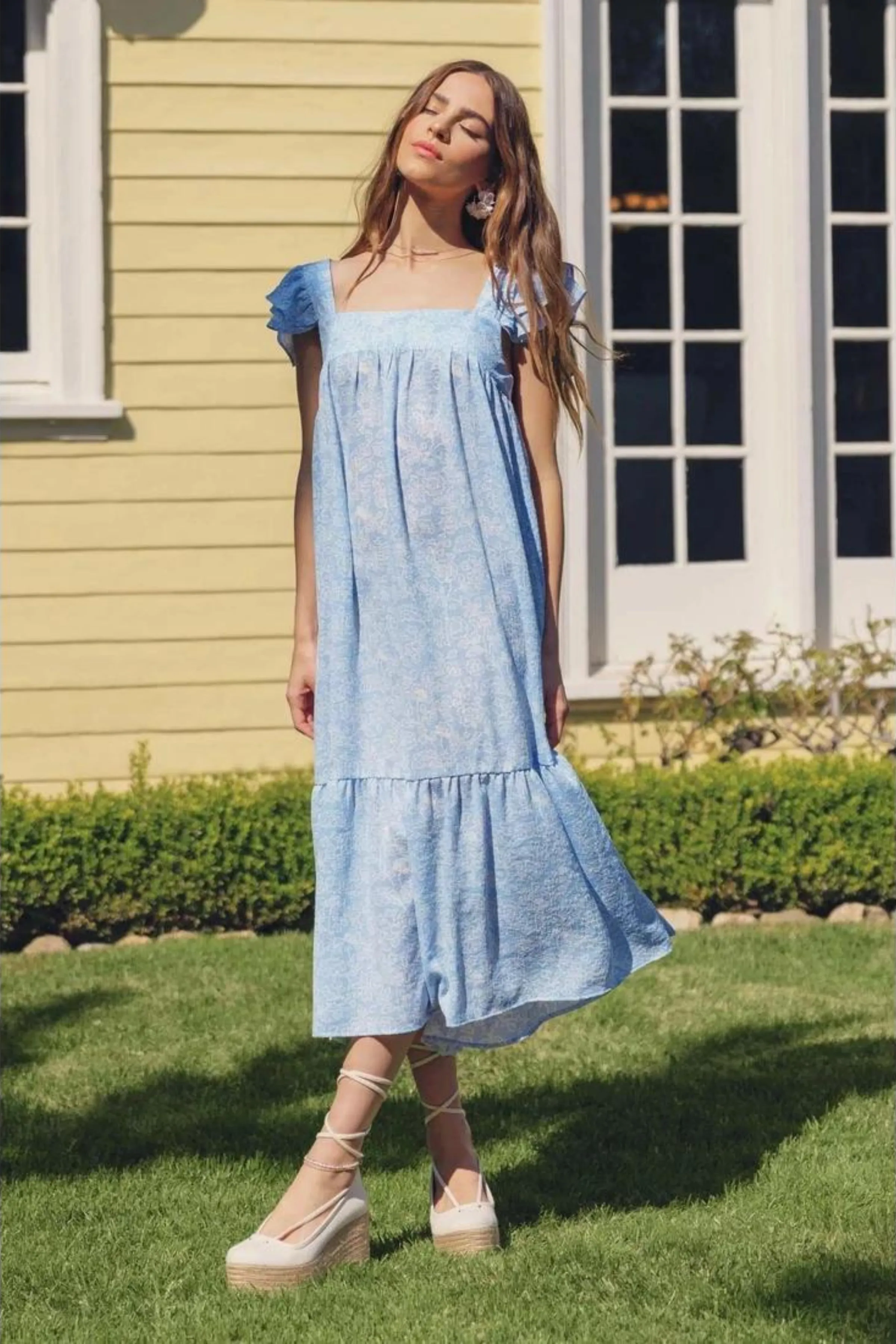 Mediterranean Midi Dress