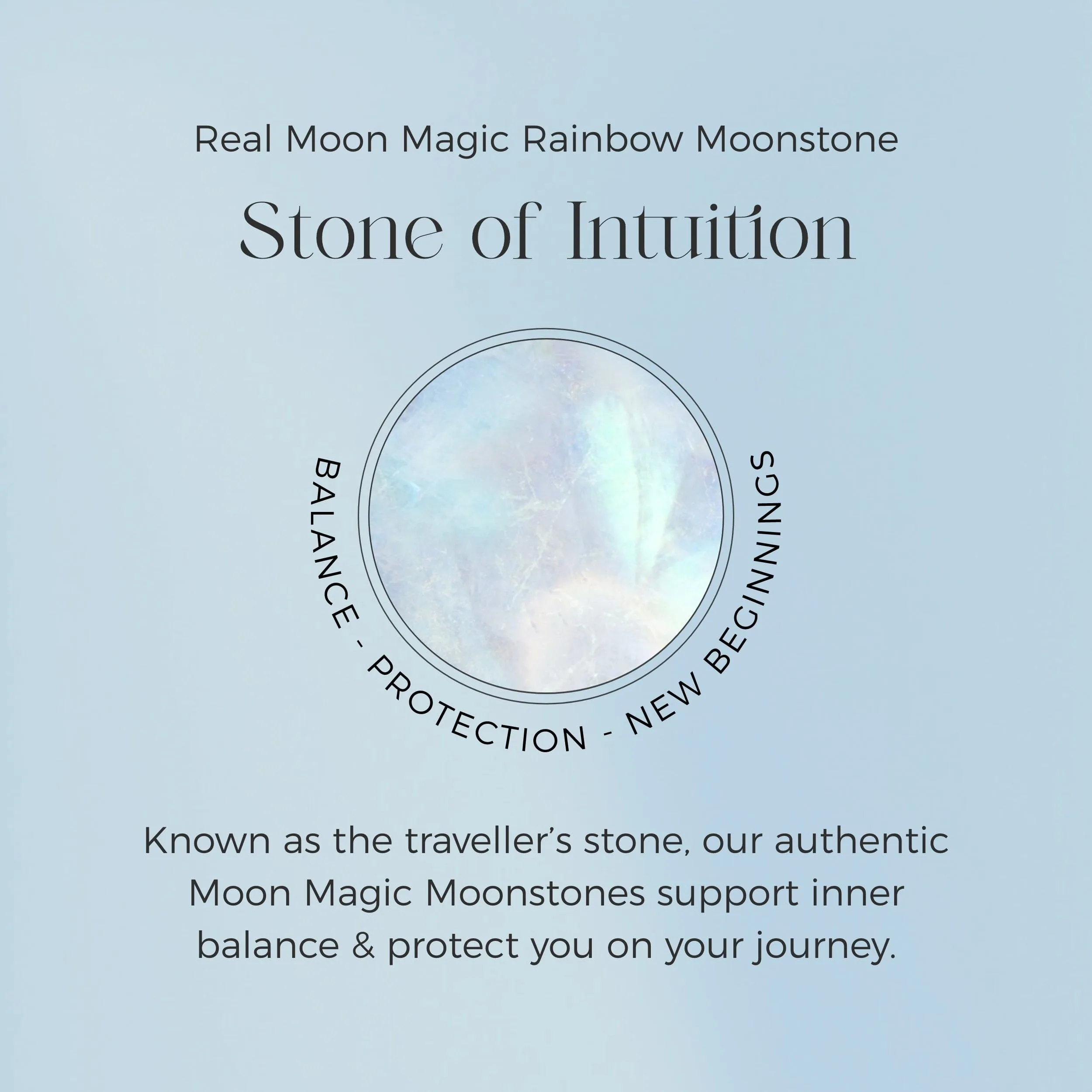 Moonstone Necklace Sway - June Birthstone