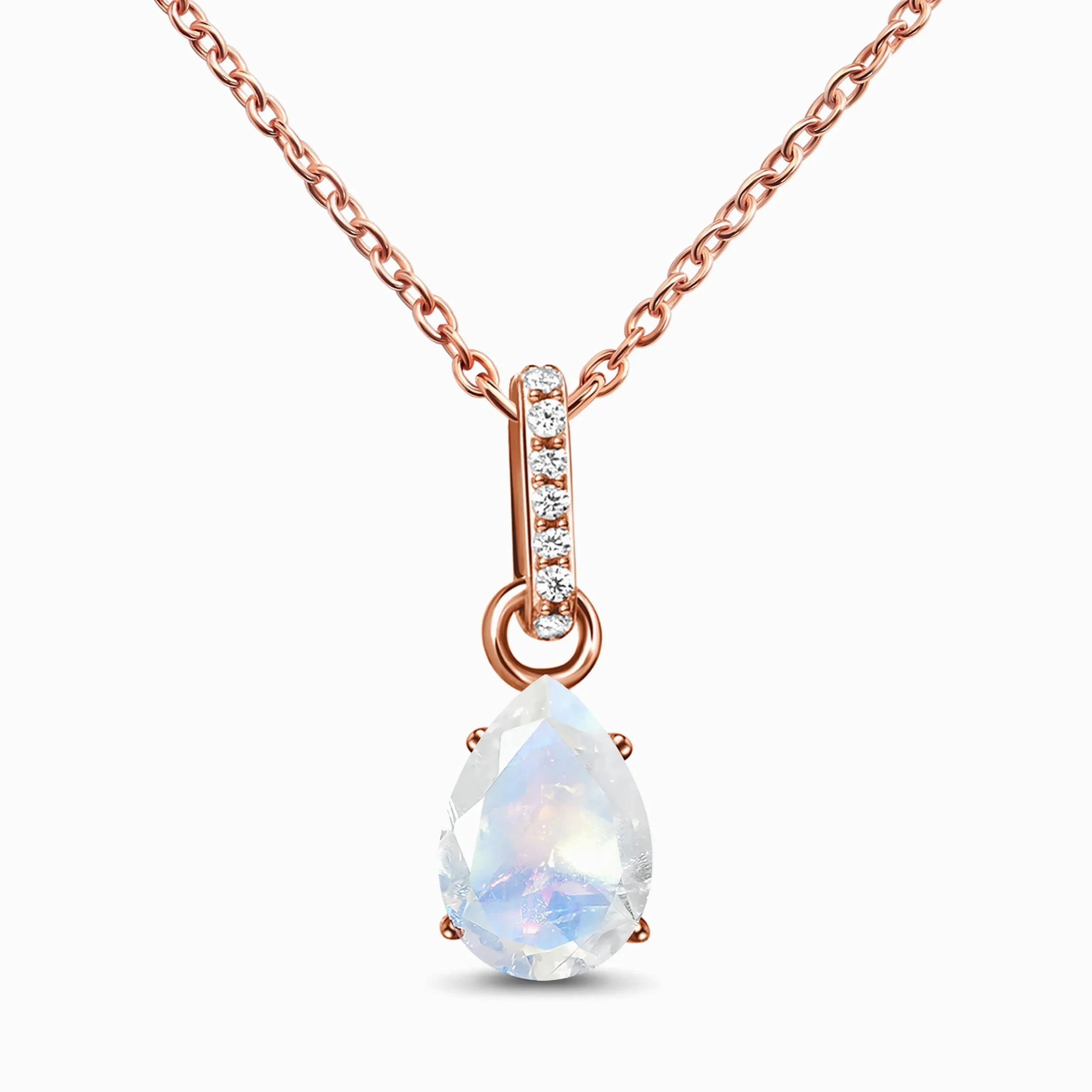 Moonstone Necklace Sway - June Birthstone