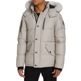 Moose Knuckles Original 3Q Neoshear Jacket (Storm Grey/Natural Shearling)