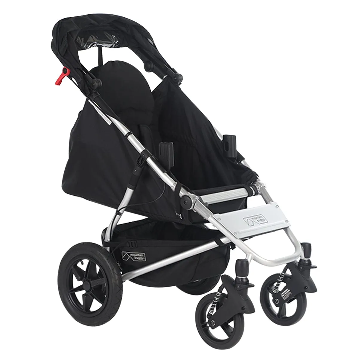 Mountain Buggy Cosmopolitan Plus Double Stroller - Black