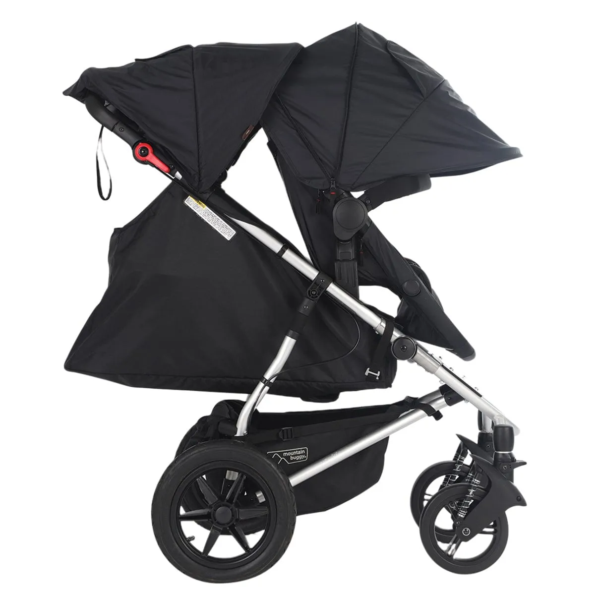 Mountain Buggy Cosmopolitan Plus Double Stroller - Black