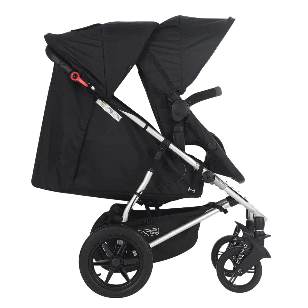 Mountain Buggy Cosmopolitan Plus Double Stroller - Black