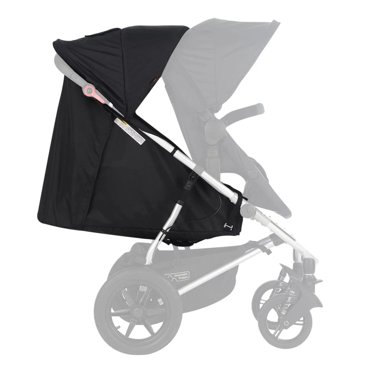 Mountain Buggy Cosmopolitan Plus Double Stroller - Black